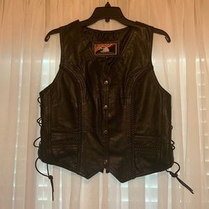 Leather vest (Ladies)